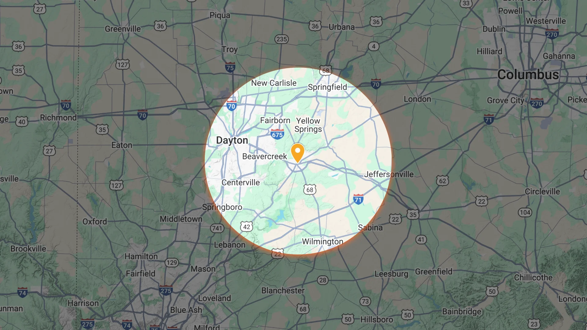 Map Form Full Width Frame